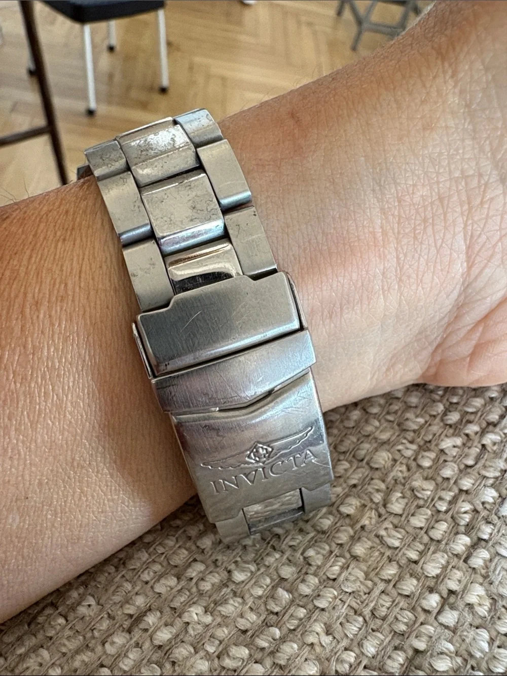INVICTA WATCH - never worn. Needs battery.
